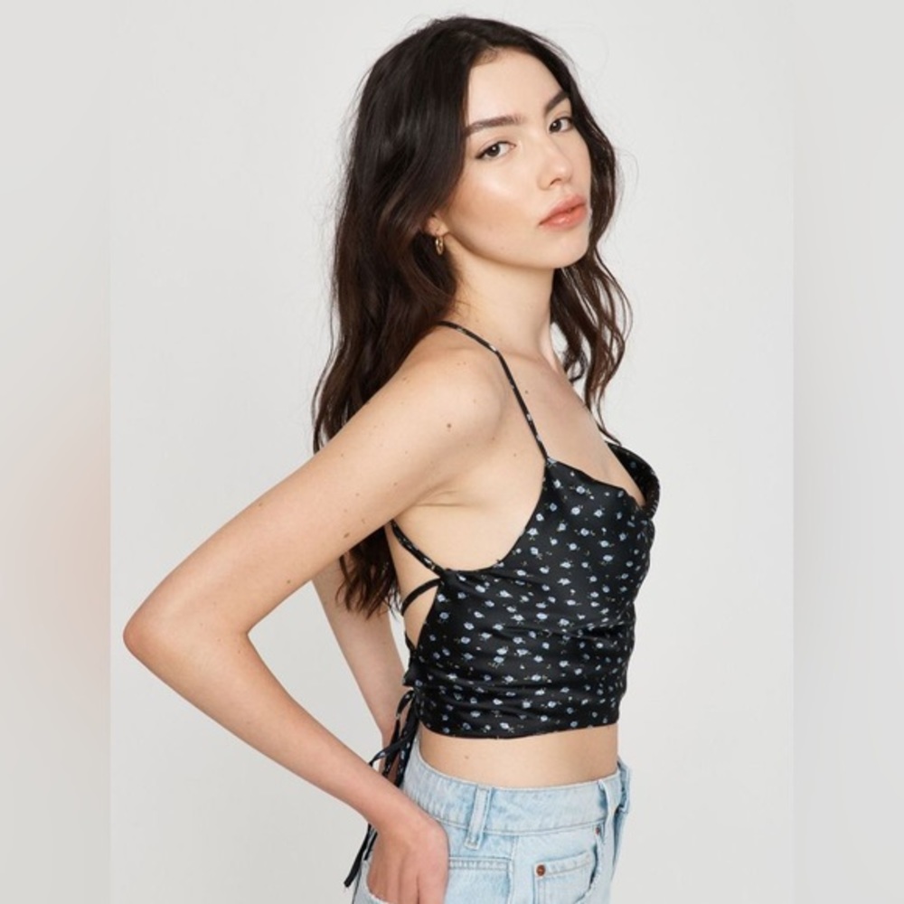 Garage Floral Cowl Neck Cami